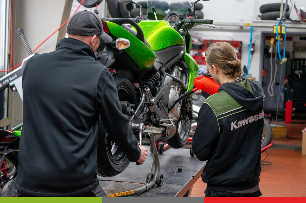 Kawasaki Werkstatt Popko in Braunschweig