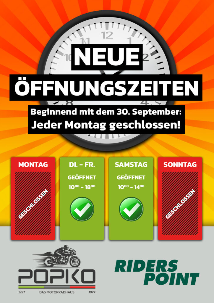 Öffnungszeiten Popko