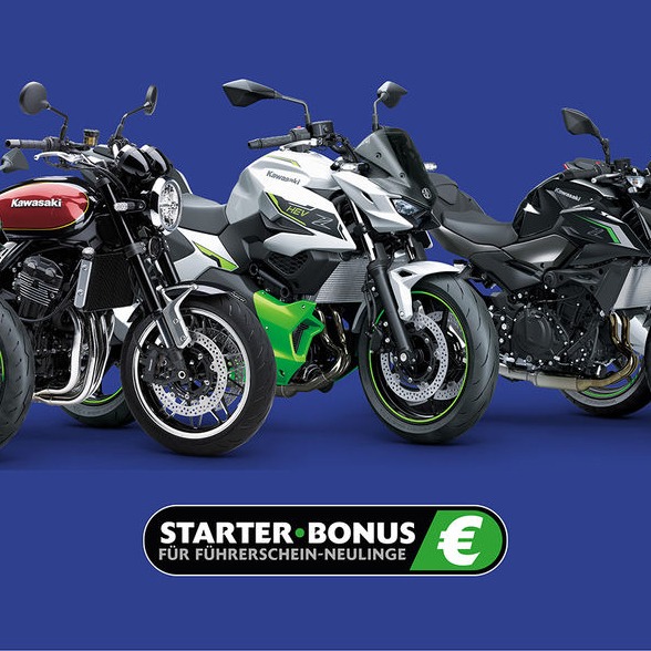 Kawasaki Starter Bonus 2025 bei Popko Braunschweig
